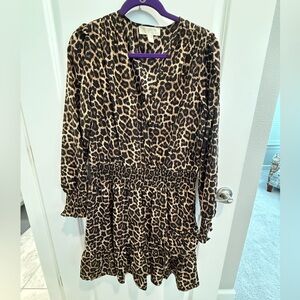 Michael Kors Leopard Print Dress